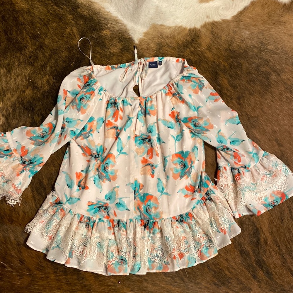 Spring color blouse size xs